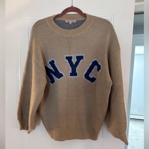 Oversized NYC sweater